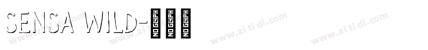 sensa wild字体转换